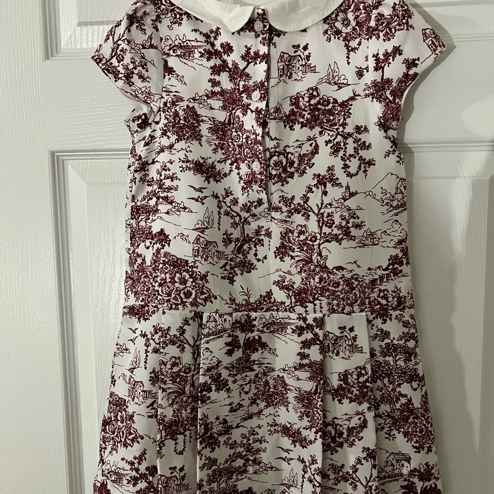 Janie and Jack dress, satin